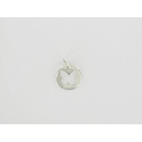 Mini charm's rond Papillon ajouré