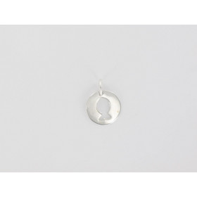 Mini charm's rond  poisson ajouré