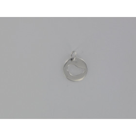 Mini charm's rond Oiseau ajouré
