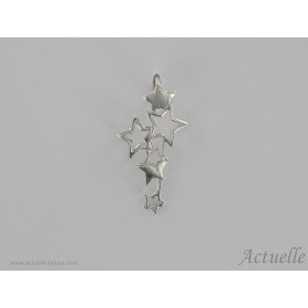 Boucle d'oreille montante étoile