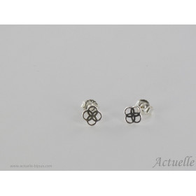 Earrings openwork 4 cicle GP