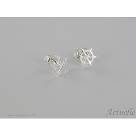Earrings anchor&roll GP