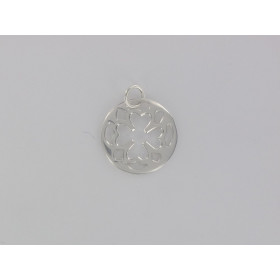 Circle Arabesque Clover Gold plated