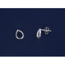 Earring Drop Openworked 8 mm
