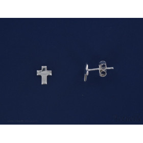 Earring Cross 7 mm