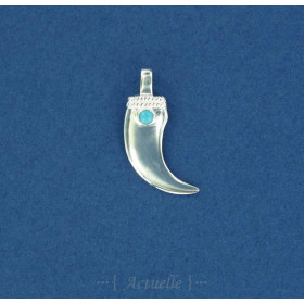 Horn with turquoise GP