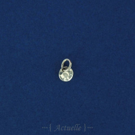 5 pcs Pastille martelée 5,6mm
