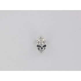 Tête de mort 10x7mm trou lattéral