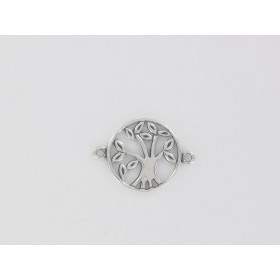 Encircled tree of life 15mm gold plated