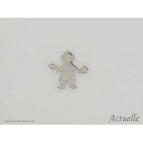 Boy  with hole on hands