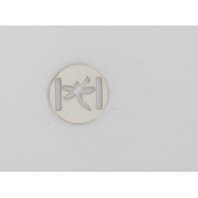 Plaque  Libellule Evidée 20mm