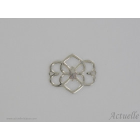 4 hearth Arabesque 15 mm Gold Plated