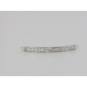 Barrette Incurvée CZ