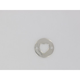 Cercle Coeur Evidé 13,5mm