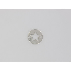 Cercle Etoile Evidée 12,5mm