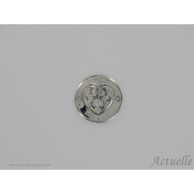 Médaille coeur p-up