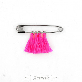 Neon pink tassel GP
