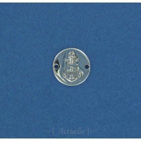 Médaille ronde ints gravés sailor 18mm