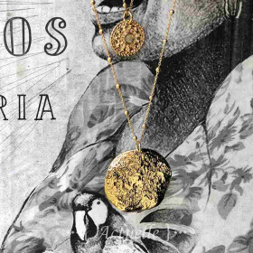 Pendentif gondolé 30mm