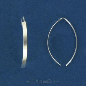 Plate hook earring 38mm