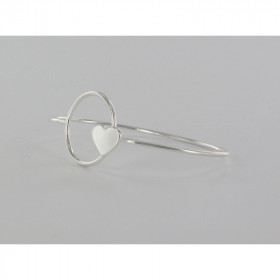 Pulsera círculo corazón 56
