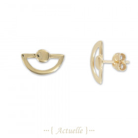 Pendientes medio circulo