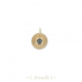 Colored sun pendant