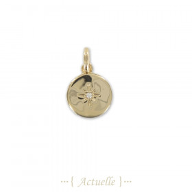 Colgante estrella del norte CZ 14mm
