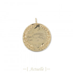 Pendentif couronne de lauriers 20mm