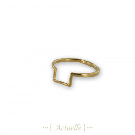 Anillo medio rectángulo