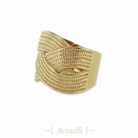 Anillo grande trenzas