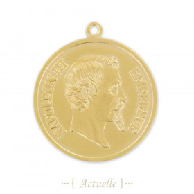 Pendentif NAPOLEON III MAT 32mm