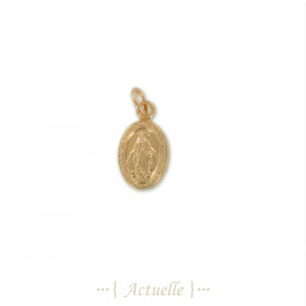 Colgante Virgen María 15x8mm