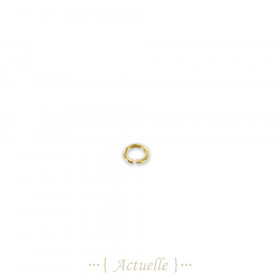 Annillas ovales romperadas 3,7x4,8mm hilo de 1mm
