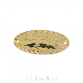 Placa ovalada encaje para grabar 34mm
