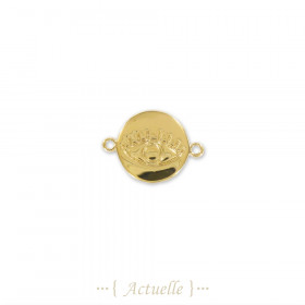 Plaque ronde œil 12mm