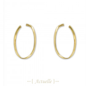 Pendientes chip ovalado