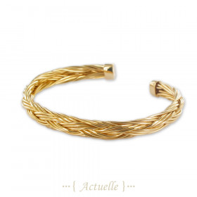 Pulsera multi hilo trenzada en 4 ramas