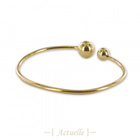 Bangle 2 balls big and small
