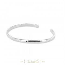 Pulsera fino 3mm golpeado