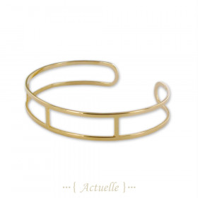Three bars bangle