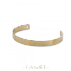 Thread fastener & round holes bangle