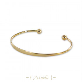 2 medium balls bangle
