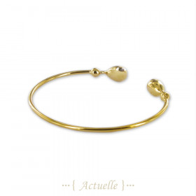 Pulsera fino gota una frente al otra