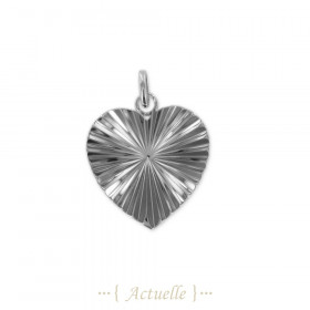 Pendentif cœur rayon