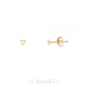 Triangle 2mm earring