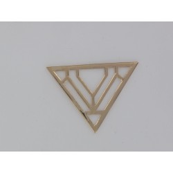 Triangle Art Déco Ajouré