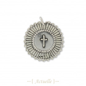 Pendant little cross and light