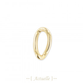Welded ring twisted welded oval  20x11mm 3mm wire