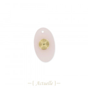 Component set with sun and milky pink